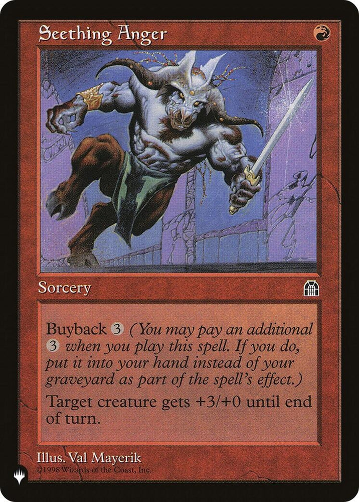 Image for Seething Anger [LIST]