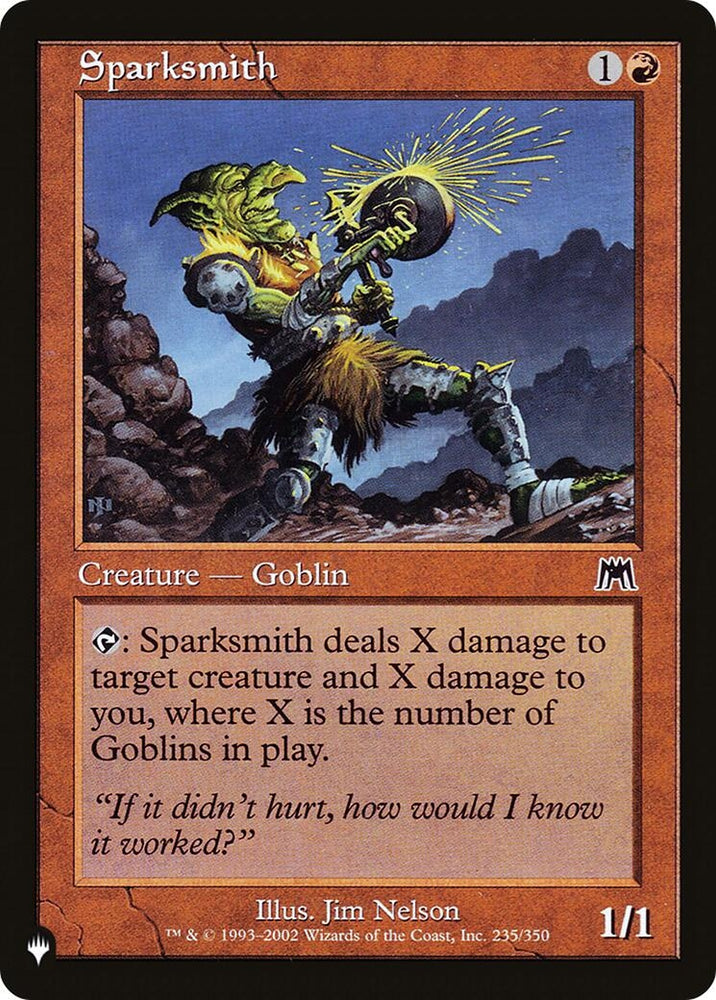 Image for Sparksmith (235) [LIST]