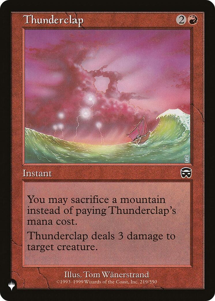 Image for Thunderclap (219) [LIST]