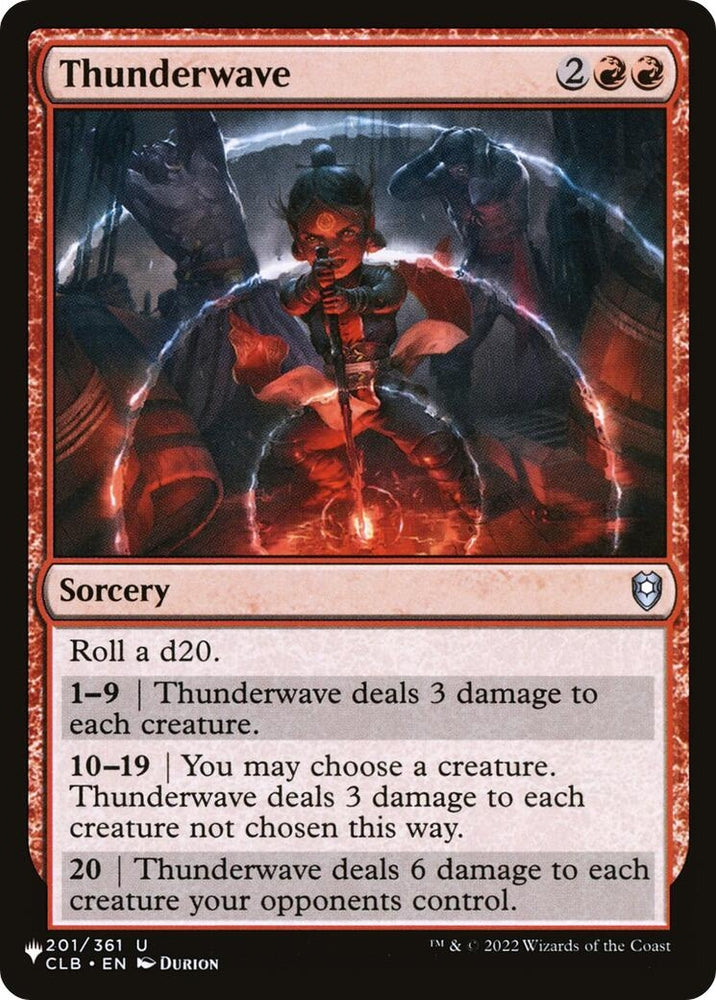 Image for Thunderwave (201) [LIST]