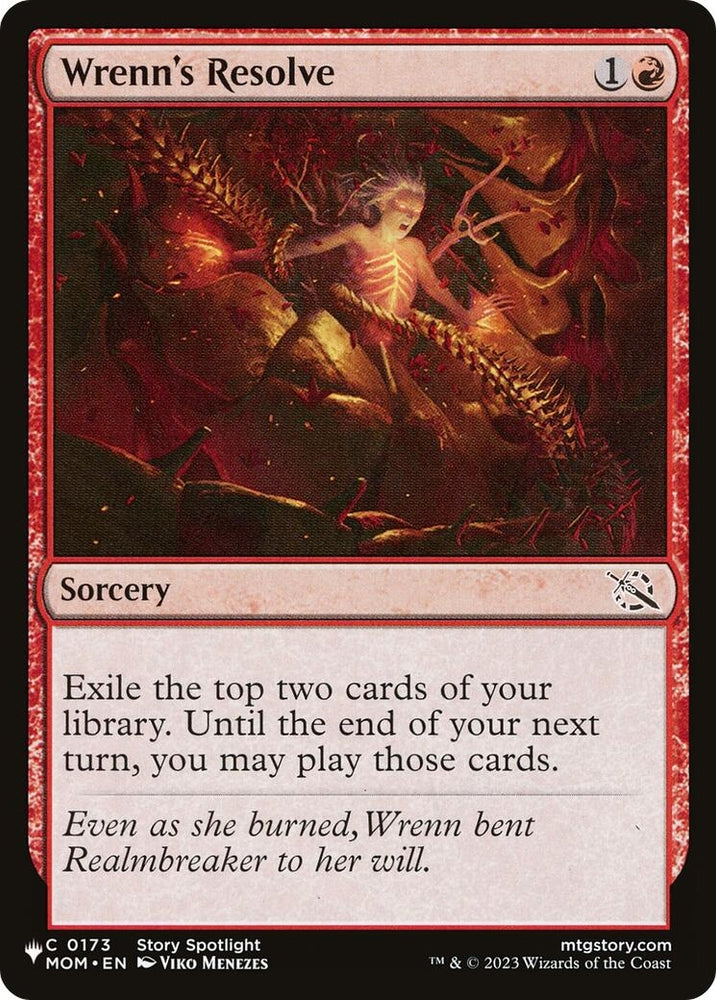 Image for Wrenn's Resolve (173) [LIST]