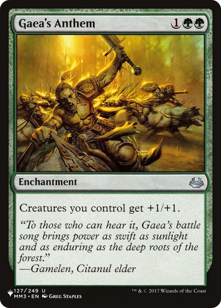 Image for Gaea's Anthem (MM3) (127) [LIST]
