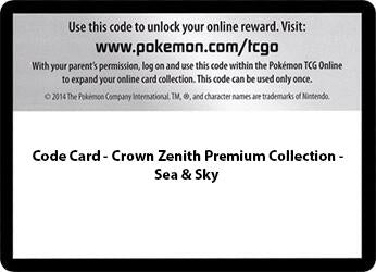 Image for Code Card [Crown Zenith]
