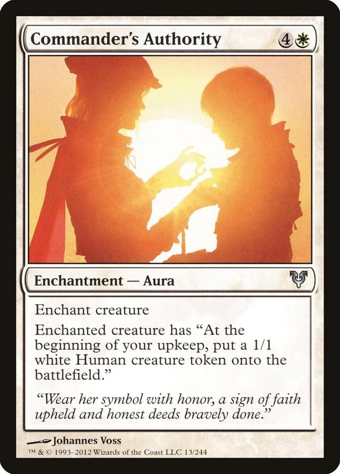 Image for Commander's Authority (13) [Avacyn Restored]