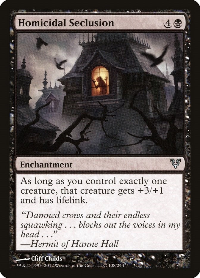 Image for Homicidal Seclusion (108) [Avacyn Restored]