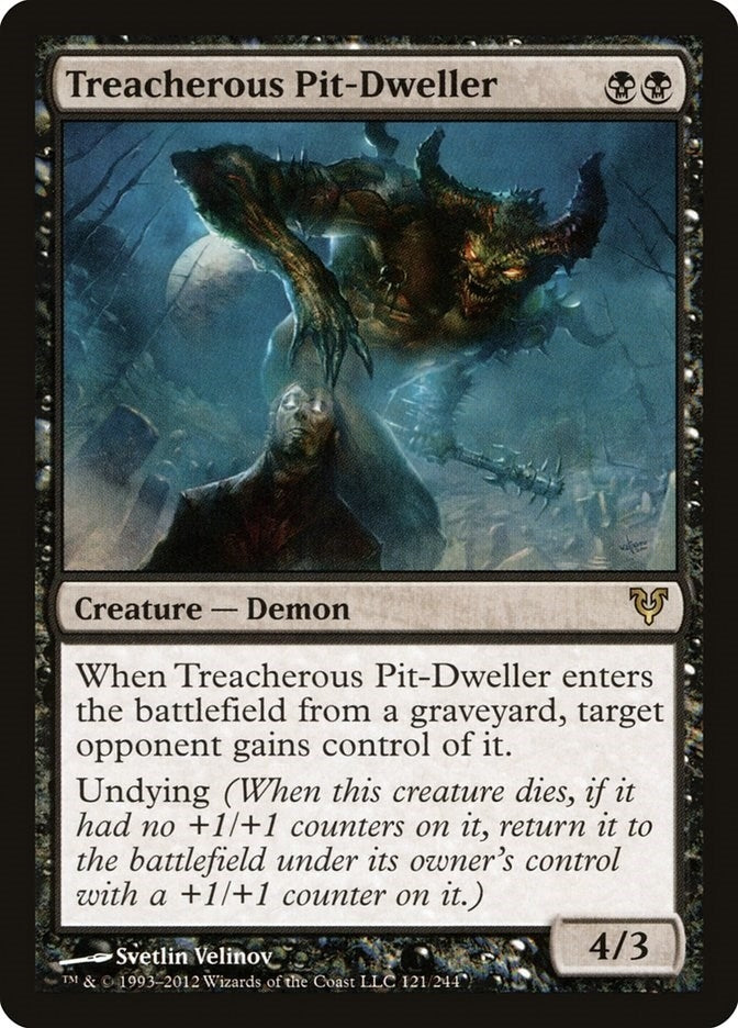 Image for Treacherous Pit-Dweller (121) [Avacyn Restored]