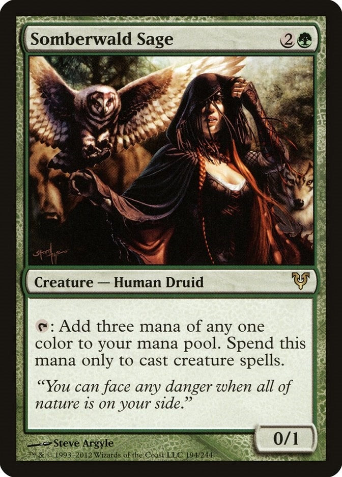 Image for Somberwald Sage (194) [Avacyn Restored]