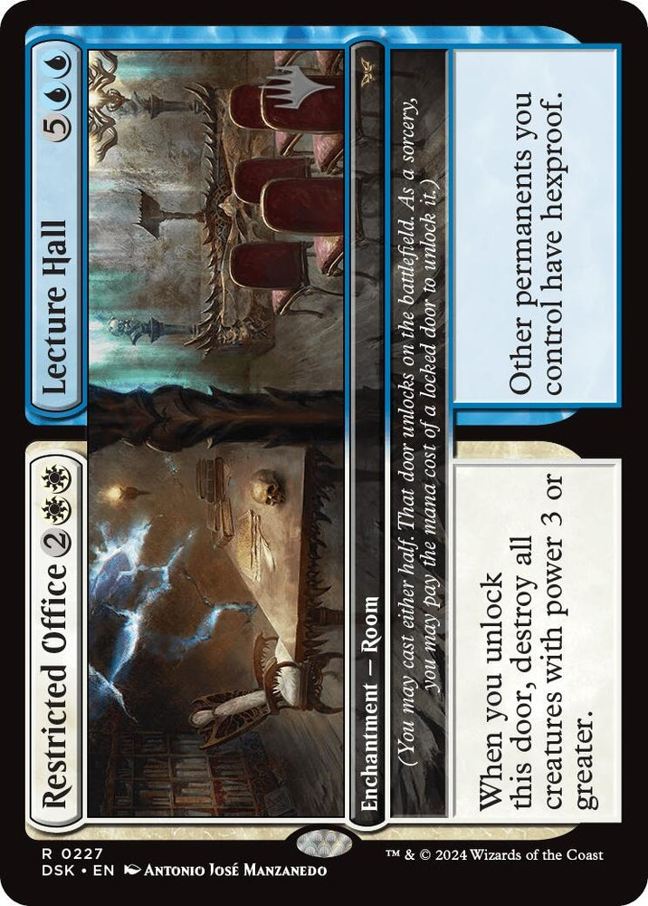 Image for Restricted Office // Lecture Hall (227) [Promo Pack: Duskmourn: House of Horror]