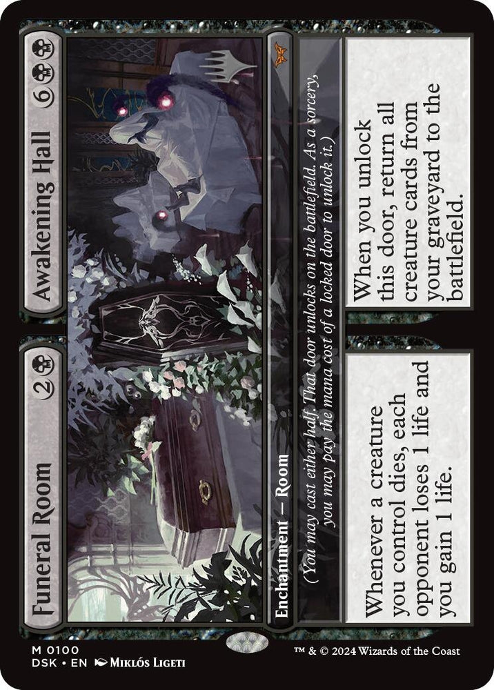 Image for Funeral Room // Awakening Hall (100) [Promo Pack: Duskmourn: House of Horror]