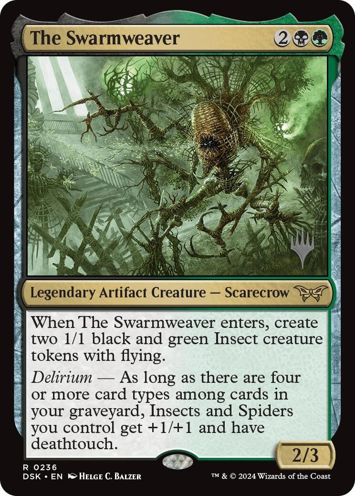 Image for The Swarmweaver (0236) (236) [Promo Pack: Duskmourn: House of Horror]