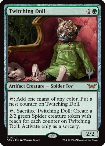 Image for Twitching Doll (201) [Promo Pack: Duskmourn: House of Horror]