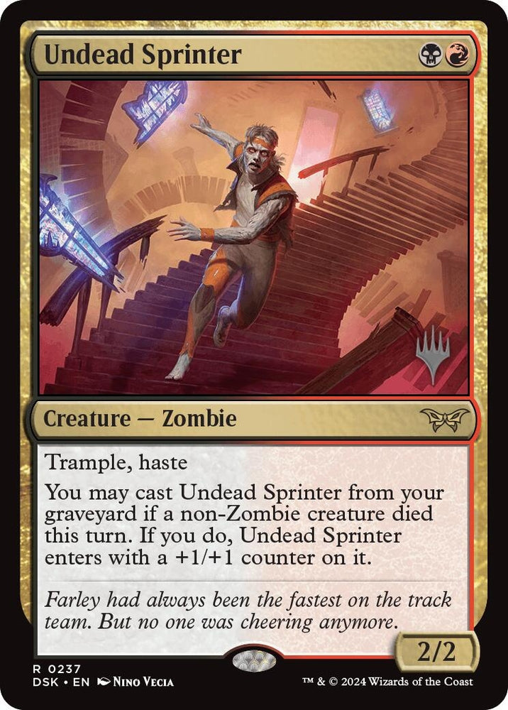 Image for Undead Sprinter (237) [Promo Pack: Duskmourn: House of Horror]