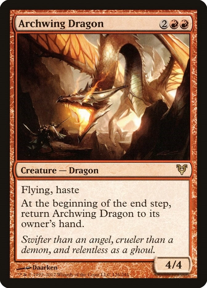 Image for Archwing Dragon (126) [Avacyn Restored]