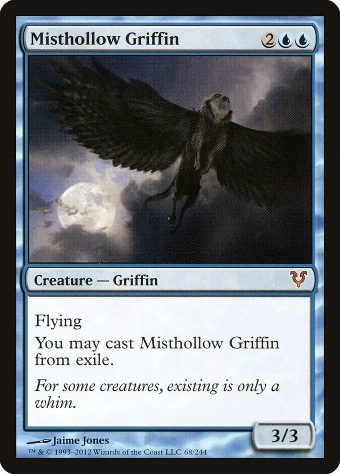 Image for Misthollow Griffin (68) [Avacyn Restored]
