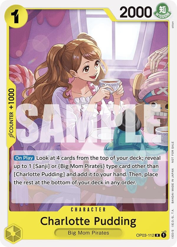 Charlotte Pudding (Tournament Pack 2024 Oct.-Dec.) (OP03-112) (One Piece Promotion Cards)
