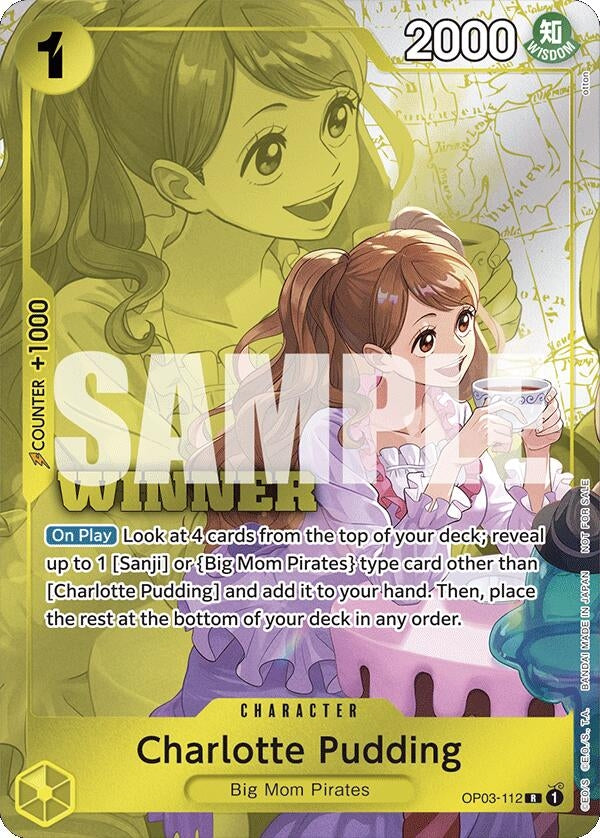 Charlotte Pudding (Winner Pack 2024 Oct.-Dec.) (OP03-112) (One Piece Promotion Cards)