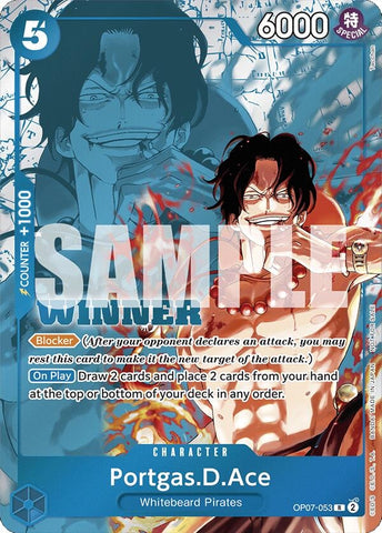 Image for Portgas.D.Ace (Winner Pack 2024 Oct.-Dec.) (OP07-053) - One Piece Card Game