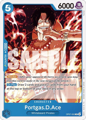 Image for Portgas.D.Ace (Tournament Pack 2024 Oct.-Dec.) (OP07-053) (One Piece Promotion Cards) - One Piece Card Game