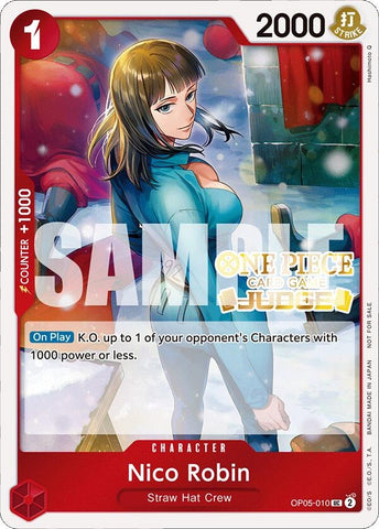 Nico Robin (Judge Pack Vol. 4) (OP05-010) (One Piece Promotion Cards)