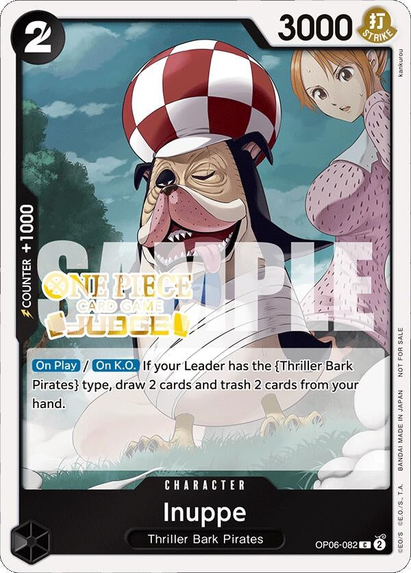 Inuppe (Judge Pack Vol. 4) (OP06-082) (One Piece Promotion Cards)