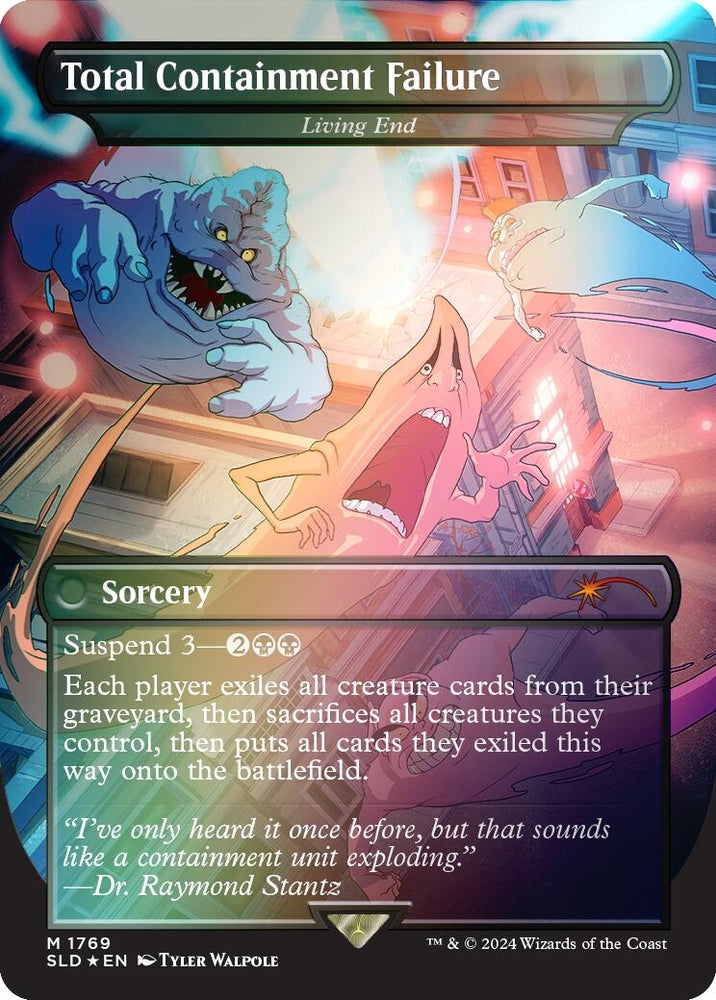 Image for Total Containment Failure - Living End (Rainbow Foil) (1769) [Secret Lair Drop Series]