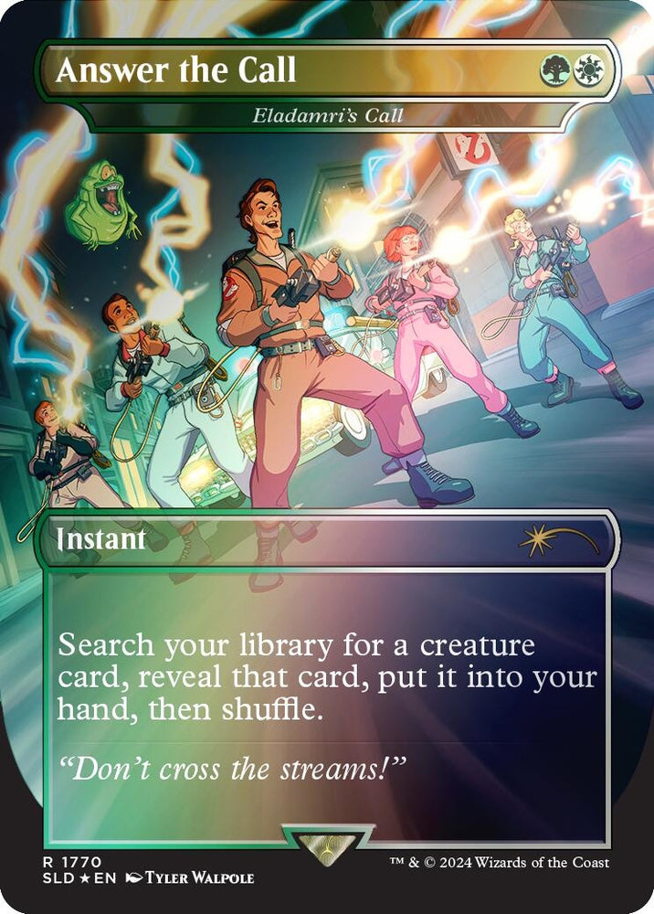 Image for Answer the Call - Eladamri's Call (Rainbow Foil) (1770) [Secret Lair Drop Series]