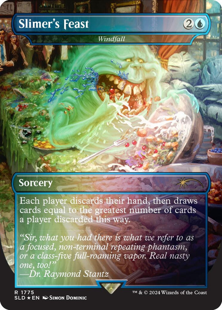 Image for Slimer's Feast - Windfall (Rainbow Foil) (1775) [Secret Lair Drop Series]