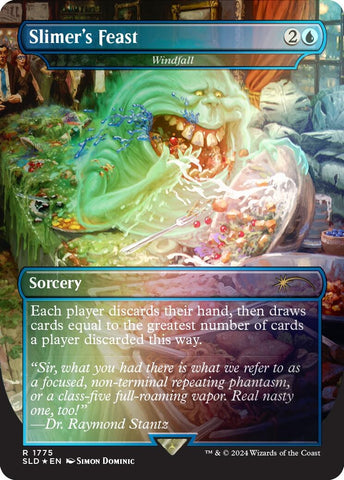 Image for Slimer's Feast - Windfall (Rainbow Foil) (1775) [Secret Lair Drop Series]