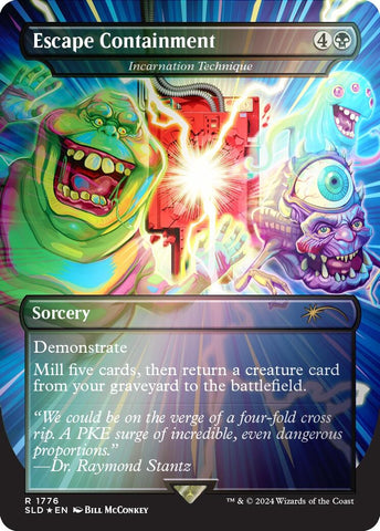 Image for Escape Containment - Incarnation Technique (Rainbow Foil) (1776) [Secret Lair Drop Series]