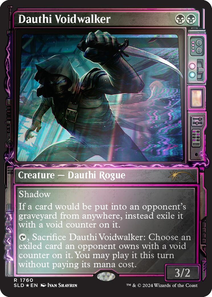 Image for Dauthi Voidwalker (Rainbow Foil) (1760) [Secret Lair Drop Series]