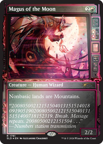 Image for Magus of the Moon (Rainbow Foil) (1761) [Secret Lair Drop Series]