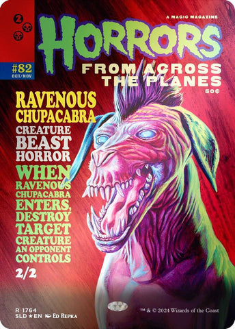 Image for Ravenous Chupacabra (1764) (Rainbow Foil) (1764) [Secret Lair Drop Series]