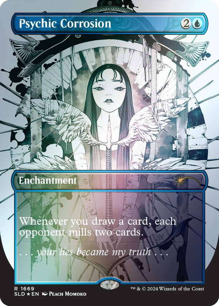 Image for Psychic Corrosion (Rainbow Foil) (1669) [Secret Lair Drop Series]