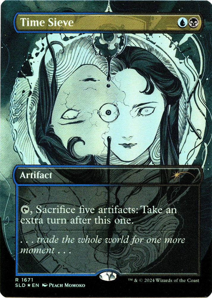 Image for Time Sieve (Rainbow Foil) (1671) - Magic: The Gathering