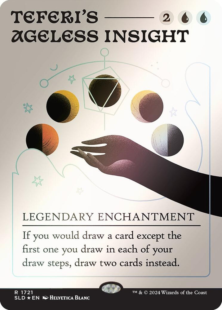 Image for Teferi's Ageless Insight (Rainbow Foil) (1721) [Secret Lair Drop Series]