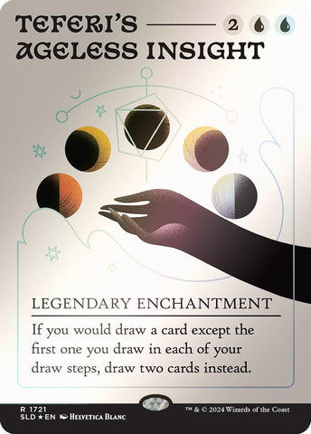 Image for Teferi's Ageless Insight (Rainbow Foil) (1721) [Secret Lair Drop Series]