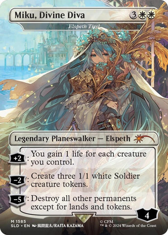 Image for Miku, Divine Diva - Elspeth Tirel (1585) [Secret Lair Drop Series]