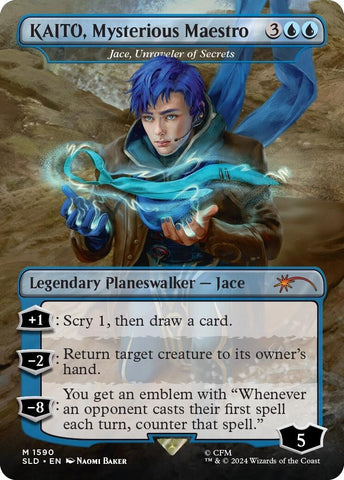 Image for KAITO, Mysterious Maestro - Jace, Unraveler of Secrets (1590) [Secret Lair Drop Series]