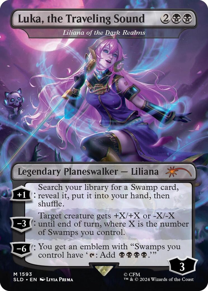 Image for Luka, the Traveling Sound - Liliana of the Dark Realms (1593) [Secret Lair Drop Series]