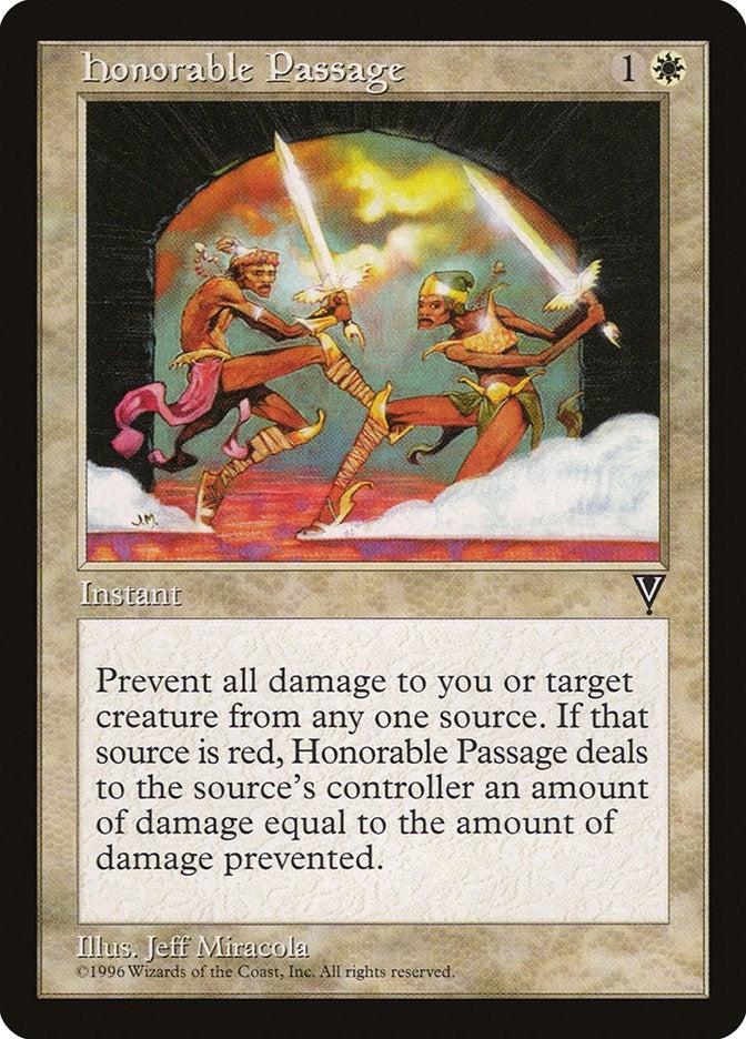 Image for Honorable Passage [Visions]