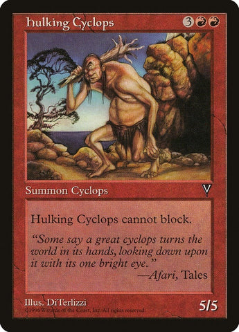 Image for Hulking Cyclops [Visions]