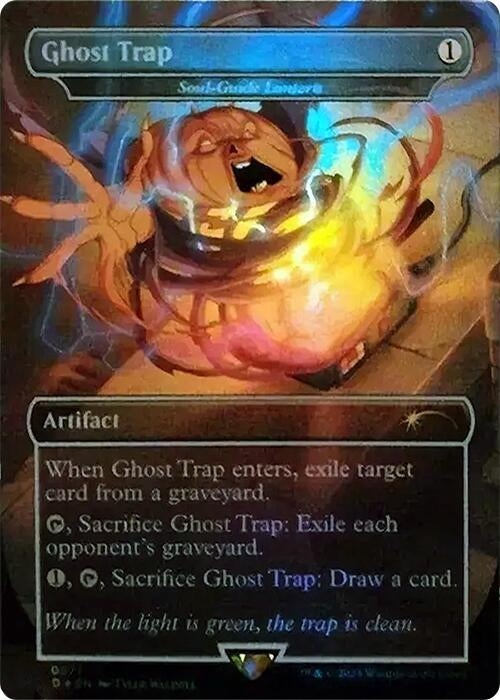 Image for Ghost Trap - Soul-Guide Lantern (Rainbow Foil) (871) [Secret Lair Drop Series]