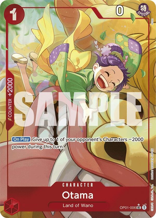 Otama (Alternate Art) (OP01-006) (PRB-01)