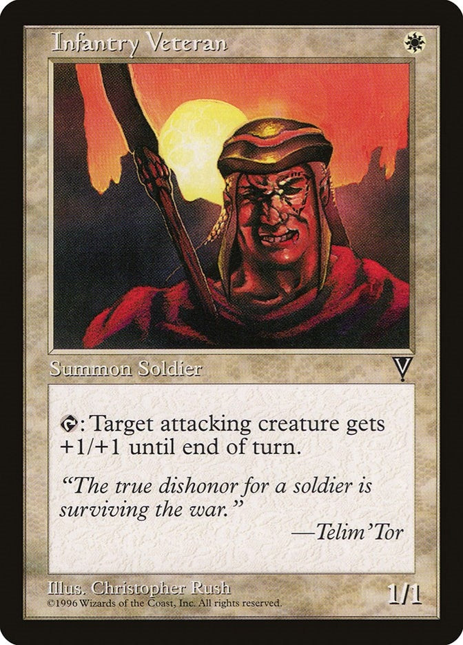 Image for Infantry Veteran [Visions]