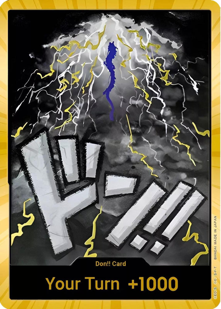 DON!! Card (Kaido) (Gold) (PRB-01)