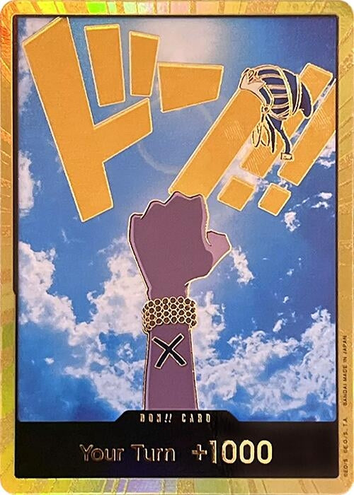 DON!! Card (Vivi) (Gold) (PRB-01)