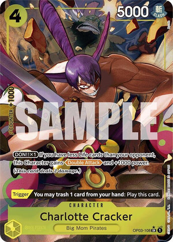 Charlotte Cracker (Alternate Art) (OP03-108) (PRB-01)
