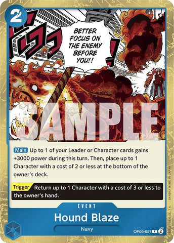Hound Blaze (Jolly Roger Foil) (OP05-057) (PRB-01)