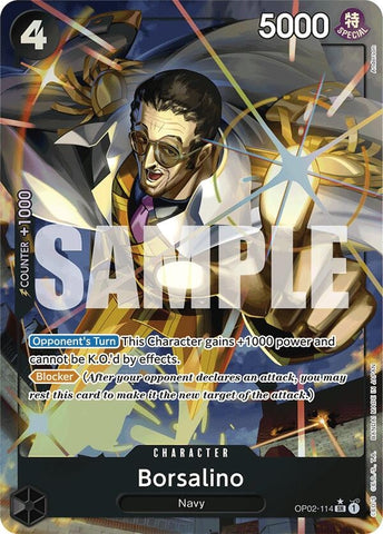 Borsalino (Alternate Art) (OP02-114) (PRB-01)