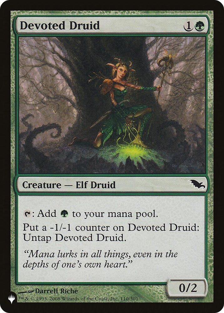 Image for Devoted Druid (SHM) (110) [LIST]